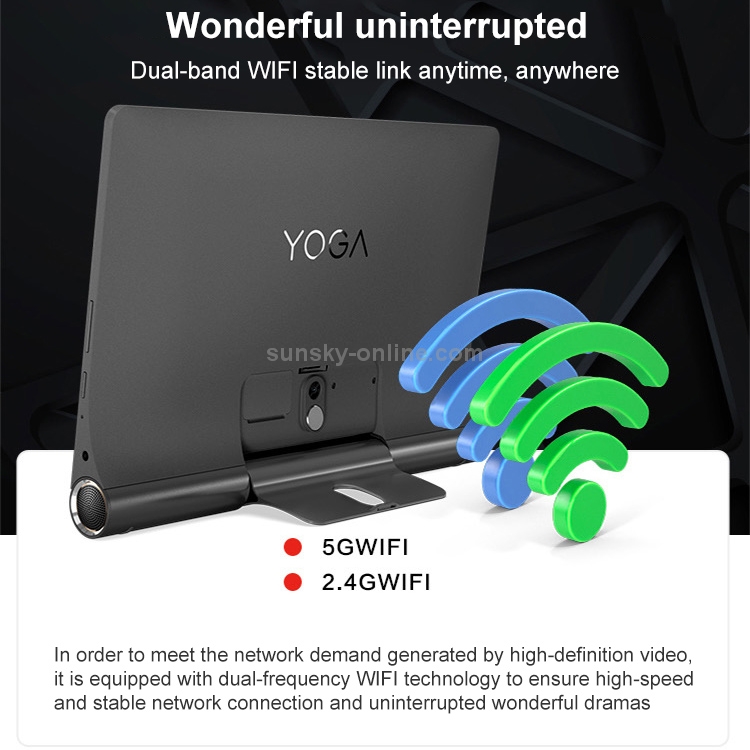 Androidタブレット本体 Lenovo YOGA Tab 5 YT-X705F 64GB Wi-Fi Restored-Lenovo-ZA3V0005US-YT-