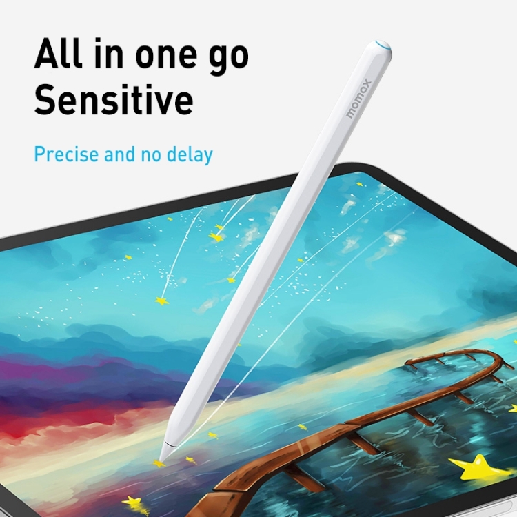 4 PCS MOMAX ONE LINK Magnetic Wireless Charging Capacitive Stylus Pen Tip Set (White) 4 PCS MOMAX ONE LINK Magnetic Wireless Charging Capacitive Stylus Pen Tip Set (White)