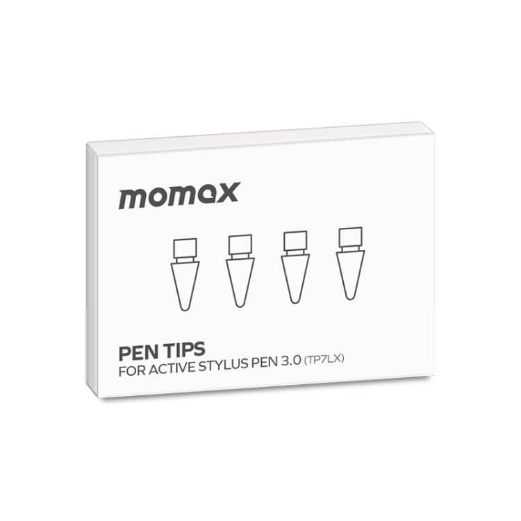 4 PCS MOMAX ONE LINK Magnetic Wireless Charging Capacitive Stylus Pen Tip Set (White) 4 PCS MOMAX ONE LINK Magnetic Wireless Charging Capacitive Stylus Pen Tip Set (White)