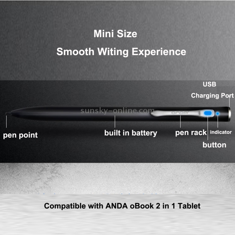 ONDA Tablet PC Business Style Active Stylus Pen Handwriting Pen ONDA Tablet PC Business Style Active Stylus Pen Handwriting Pen