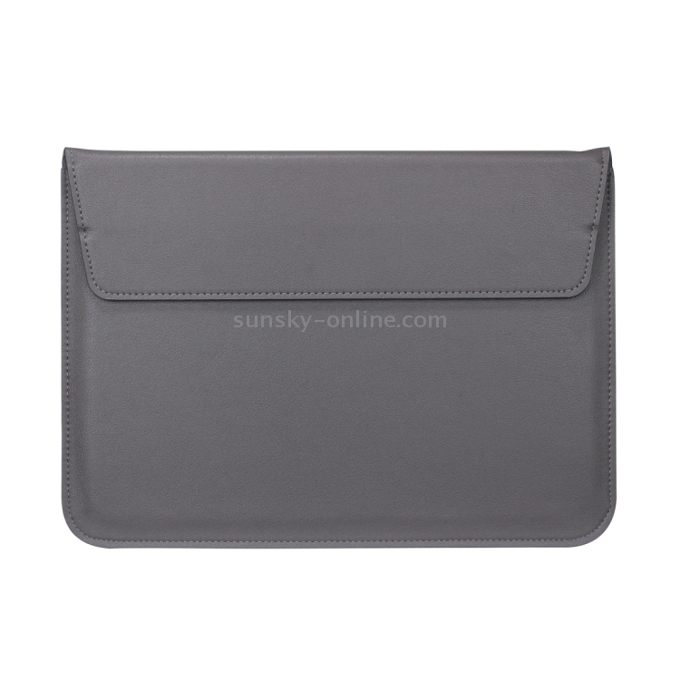 Capa de couro PU estilo envelope universal com suporte para notebook ...