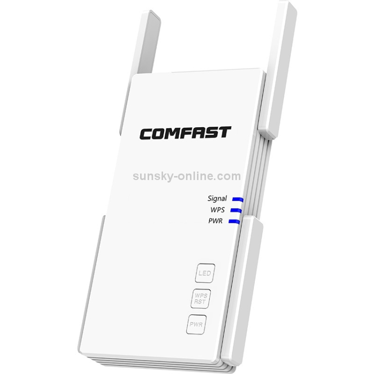 COMFAST CF-AC2100 2100Mbps WiFi inalámbrico AMPLIFICADOR DE SIGNIFICACIÓN ROUTER DE RED DE BOOSTER CON 4 ANTENAS, ENCHUFT DE LA UE - 1