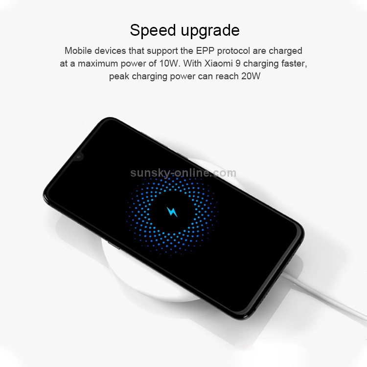 Original Xiaomi 20W Max Quick Charge Qi Standard Wireless Charger Original Xiaomi 20W Max Quick Charge Qi Standard Wireless Charger
