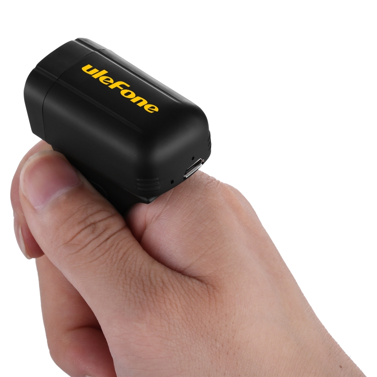 Ulefone uScan RS1 Mini escáner de anillo inalámbrico Bluetooth (negro) - 3