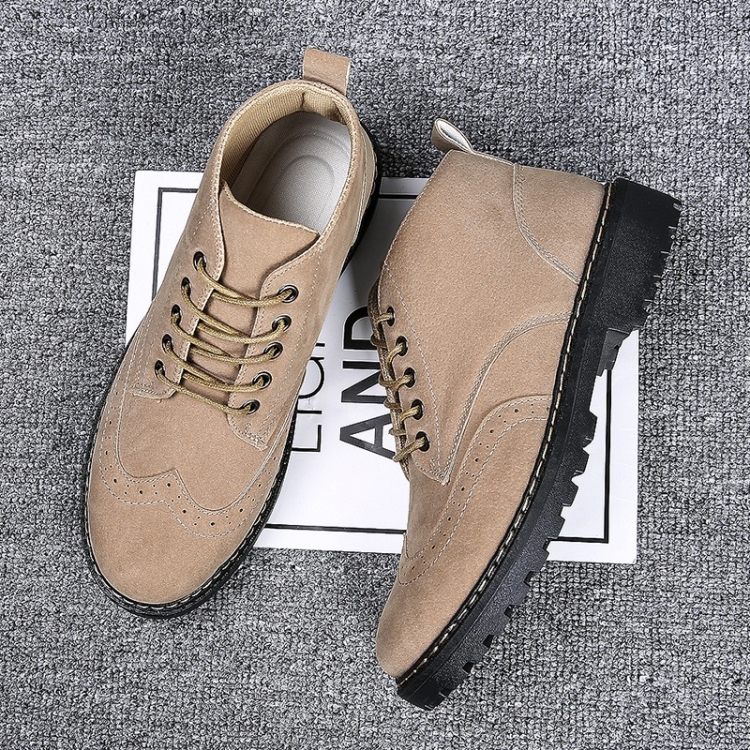Zapatos Casuales De Cuero De Alta Calidad Para Hombre De Color Caqui |  Linio México - GE598FA17GRB0LMX