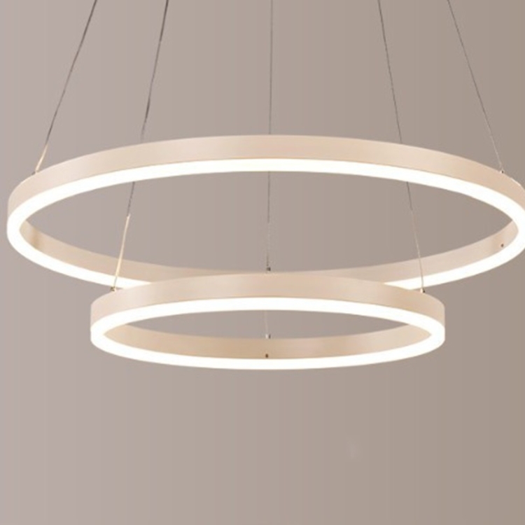 Lampes LED 6 Cercles Personnalite Moderne Creative Avec