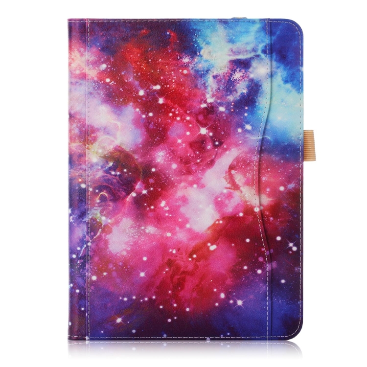 Galaxy Pattern Colored Painted Horizontal Flip PU Leather Case for iPad Pro 11 inch, with Holder & Sleep / Wake-up Function Galaxy Pattern Colored Painted Horizontal Flip PU Leather Case for iPad Pro 11 inch, with Holder & Sleep / Wake-up Function