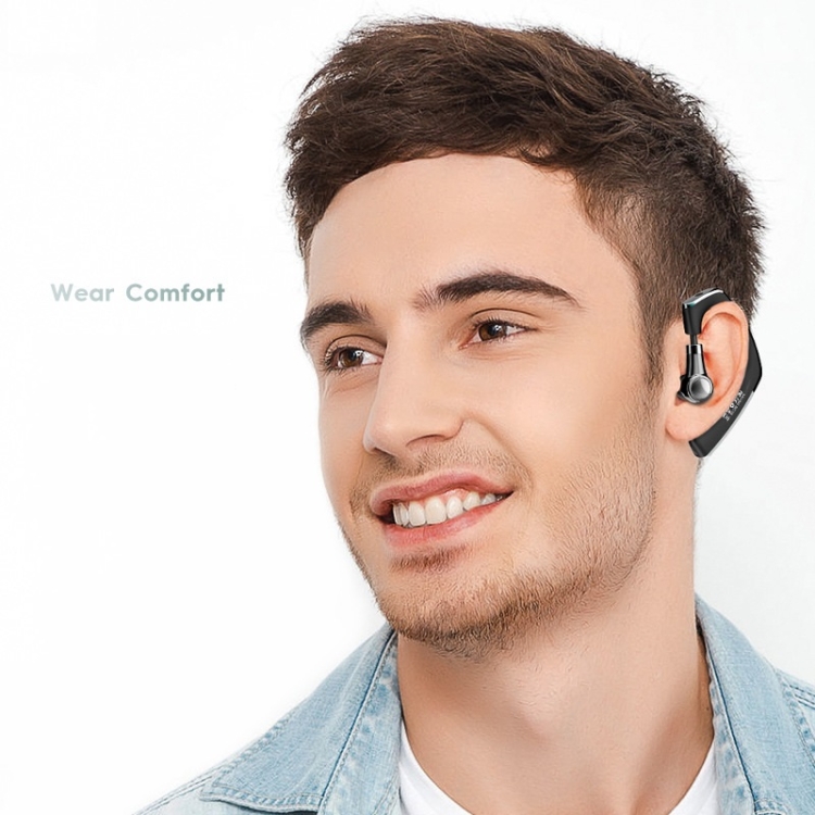 Borofone BC18 Maidong Business Fashion Hanging Ear Type Wireless Bluetooth Music Earphone (Black) Borofone BC18 Maidong Business Fashion Hanging Ear Type Wireless Bluetooth Music Earphone (Black)