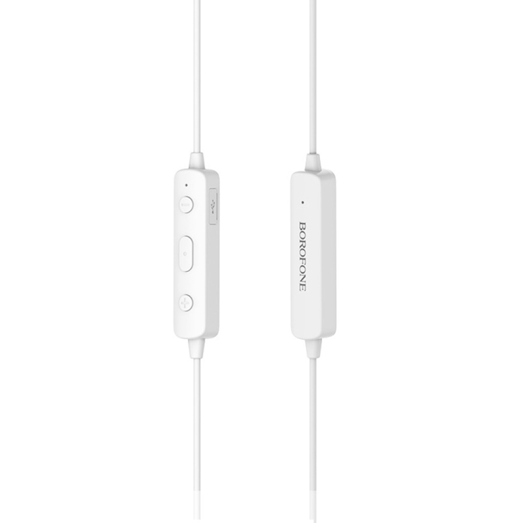 Borofone BE20 EMotion Sports Bluetooth Earphone (White) Borofone BE20 EMotion Sports Bluetooth Earphone (White)