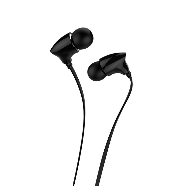 Borofone BM26 3.5mm Musical Line Control In-ear Business Earhones Headset with Mic (Black) Borofone BM26 3.5mm Musical Line Control In-ear Business Earhones Headset with Mic (Black)