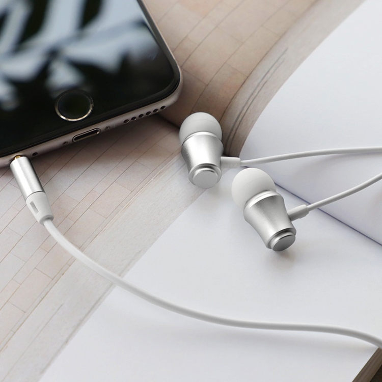 Borofone BM29 3.5mm Gratified Universal Business Headset In-ear Earphones with Mic & Line Control (White) Borofone BM29 3.5mm Gratified Universal Business Headset In-ear Earphones with Mic & Line Control (White)