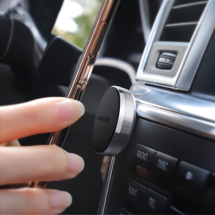Borofone BH7 Plane Metal Magnetic In-car Dashboard Holder (Black)