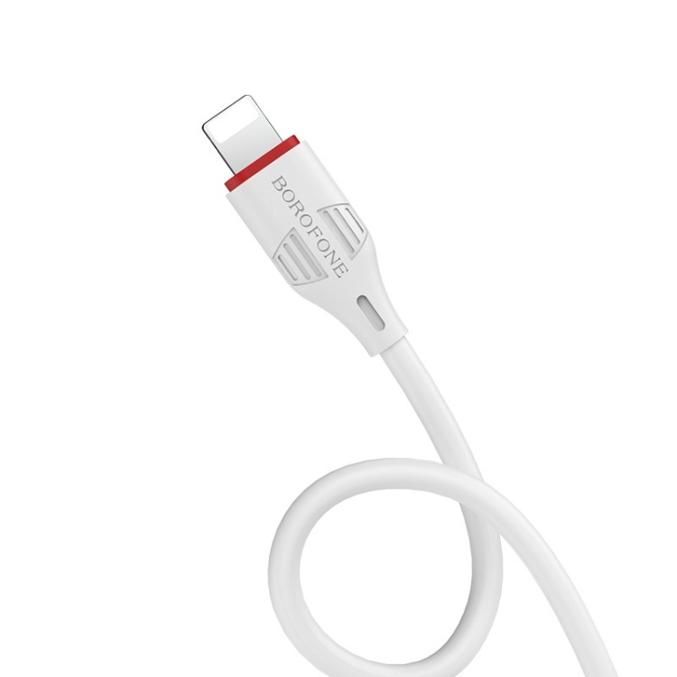 Borofone BX17 Enjoy 2A 8 Pin to USB Fast Charging Cable (White) Borofone BX17 Enjoy 2A 8 Pin to USB Fast Charging Cable (White)