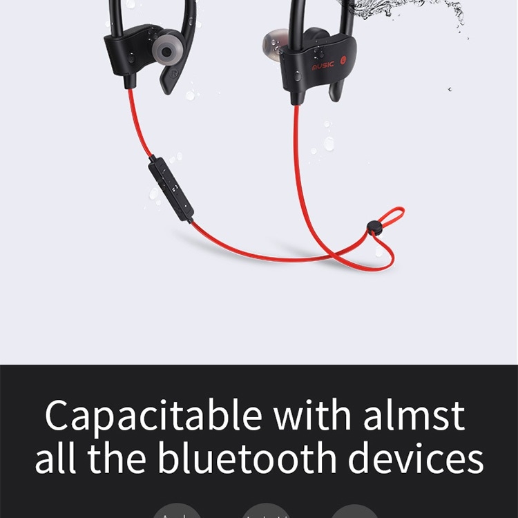 Moloke 56s Hanging Ear Type Sports Bluetooth Waterproof Anti-sweat Earphone APTX HiFi Sound Headset (Blue) Moloke 56s Hanging Ear Type Sports Bluetooth Waterproof Anti-sweat Earphone APTX HiFi Sound Headset (Blue)