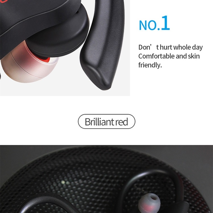 Moloke 56s Hanging Ear Type Sports Bluetooth Waterproof Anti-sweat Earphone APTX HiFi Sound Headset (Blue) Moloke 56s Hanging Ear Type Sports Bluetooth Waterproof Anti-sweat Earphone APTX HiFi Sound Headset (Blue)