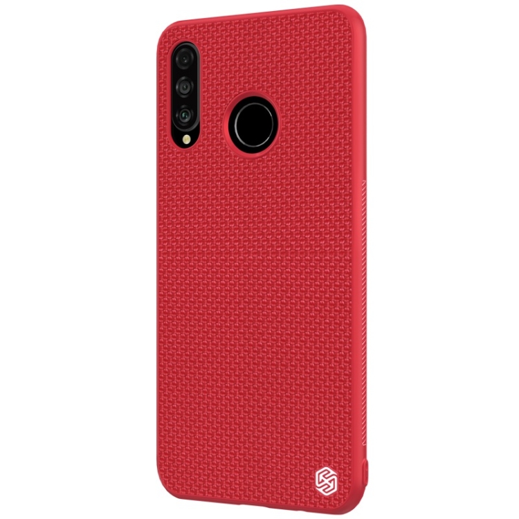 Nillkin Nylon Fiber 3d Textured Tpu Case For Huawei P30 Lite Nova 4e Red