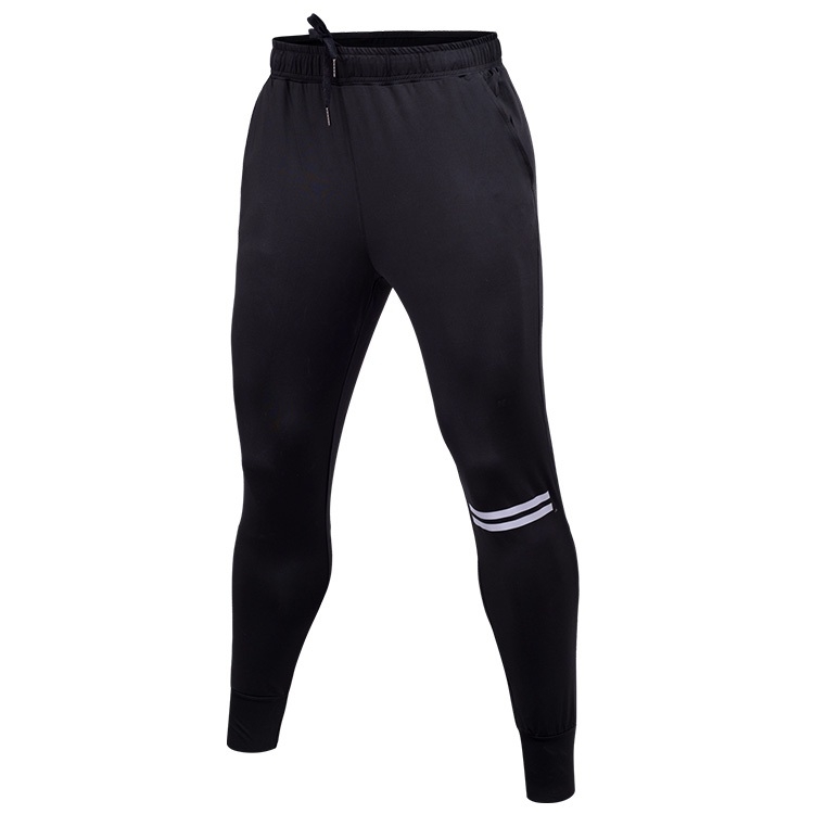 Two Color Breadthable Basketball Pants Polyester Men's Sports Long