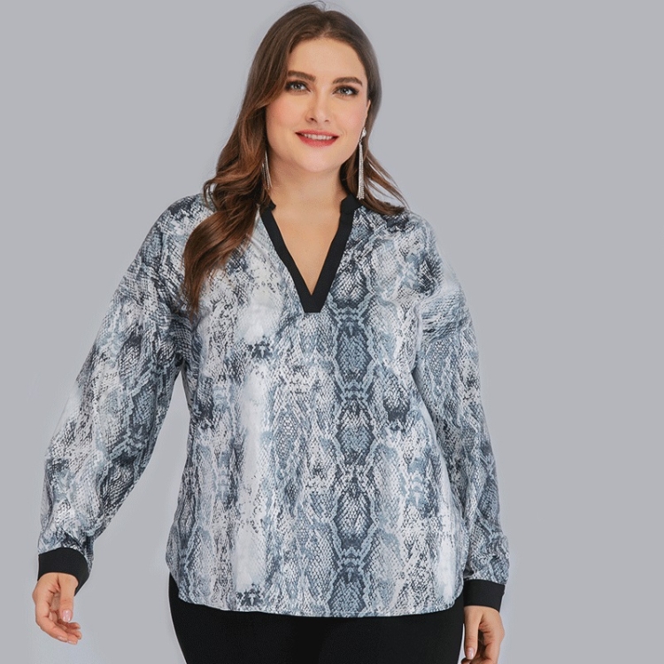 Women Snake Print Shirt (Color 