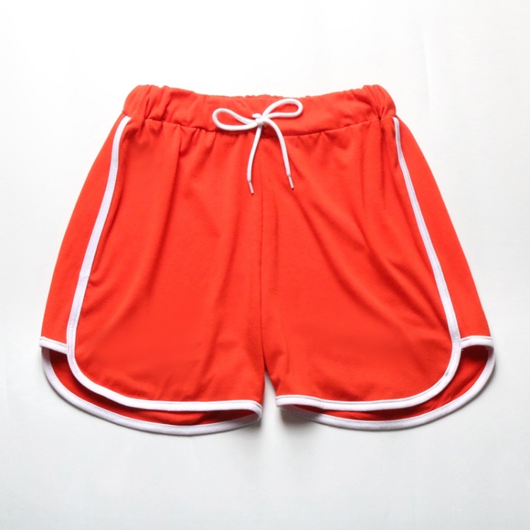 Pantalones cortos deportivos casuales Ropa de verano para mujer Pantalones  deportivos Mujer (Color: Naranja Talla: XXXL)