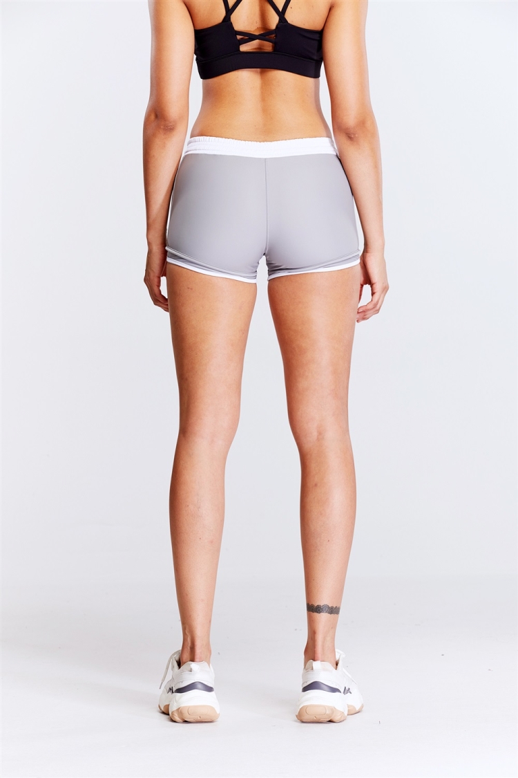 Pantalones cortos deportivos Mujer Elastic Slim Yoga Running Low