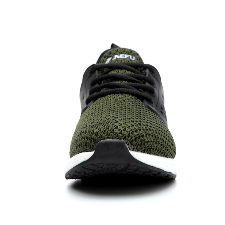 Jiefu Flying Knitted Air Permeable Aislante Cabeza de acero Zapatos anti  aplastantes Seguridad anti perforaciones Zapatos de protección laboral  (Color: Negro Tamaño: 36)