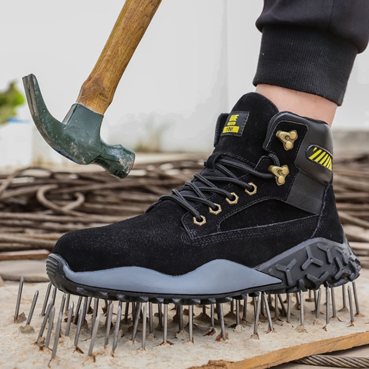 Chaussures de sécurité pour hommes respirantes anti-fracas anti