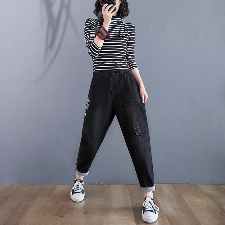 Dropship High Waist Straight Cargo Pants For Women Pocket Casual Loose  Vintage Button Female Trousers 2021 Autumn Winter Ladies Jeans to Sell  Online at a Lower Price