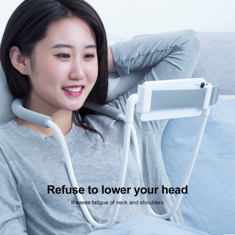 Baseus SUJG-ALR01 Neck Mounted Flexible Lazy Phone Bracket for 4-10 inch Mobile Phones