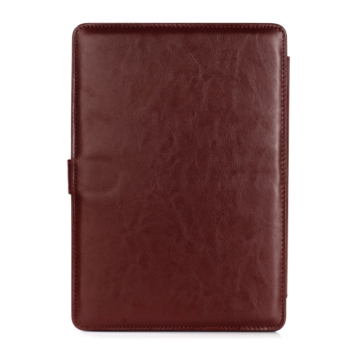 Crazy Horse Texture Horizontal Flip Leather PU Case for MacBook Pro 15.4 inch A1990 (2018) (Brown) Crazy Horse Texture Horizontal Flip Leather PU Case for MacBook Pro 15.4 inch A1990 (2018) (Brown)