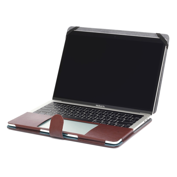 Crazy Horse Texture Horizontal Flip Leather PU Case for MacBook Pro 15.4 inch A1990 (2018) (Brown) Crazy Horse Texture Horizontal Flip Leather PU Case for MacBook Pro 15.4 inch A1990 (2018) (Brown)