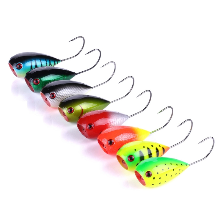 HENGJIA PO032 8cm/12g Simulation Hard Baits Fishing Lures with Hooks Tackle  Baits Fit Saltwater and