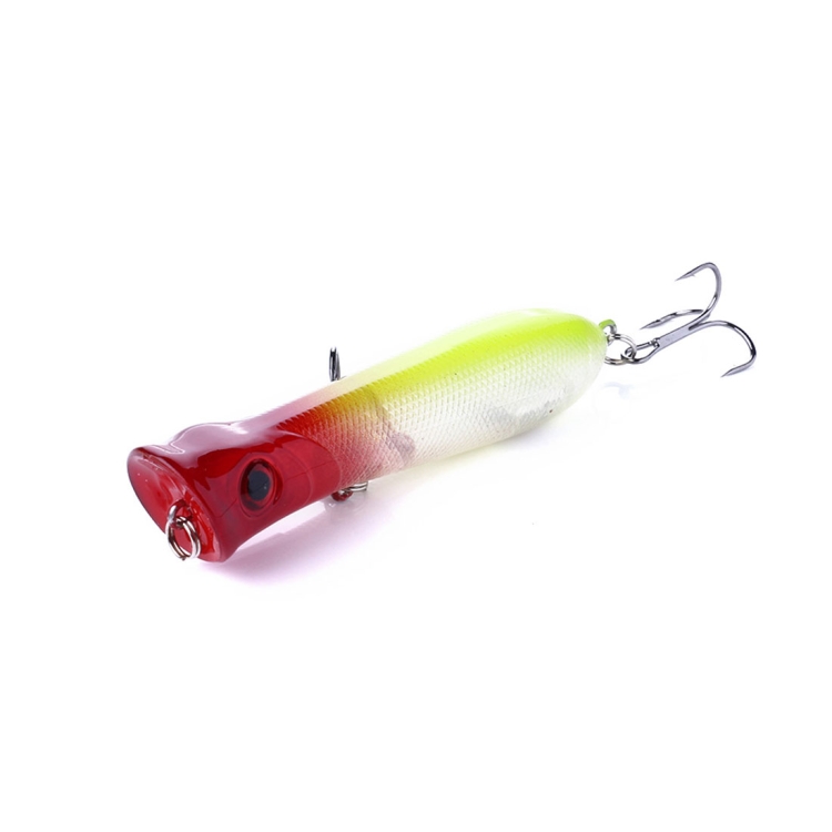 HENGJIA PO032 8cm/12g Simulation Hard Baits Fishing Lures with Hooks Tackle  Baits Fit Saltwater and Freshwater (8#)