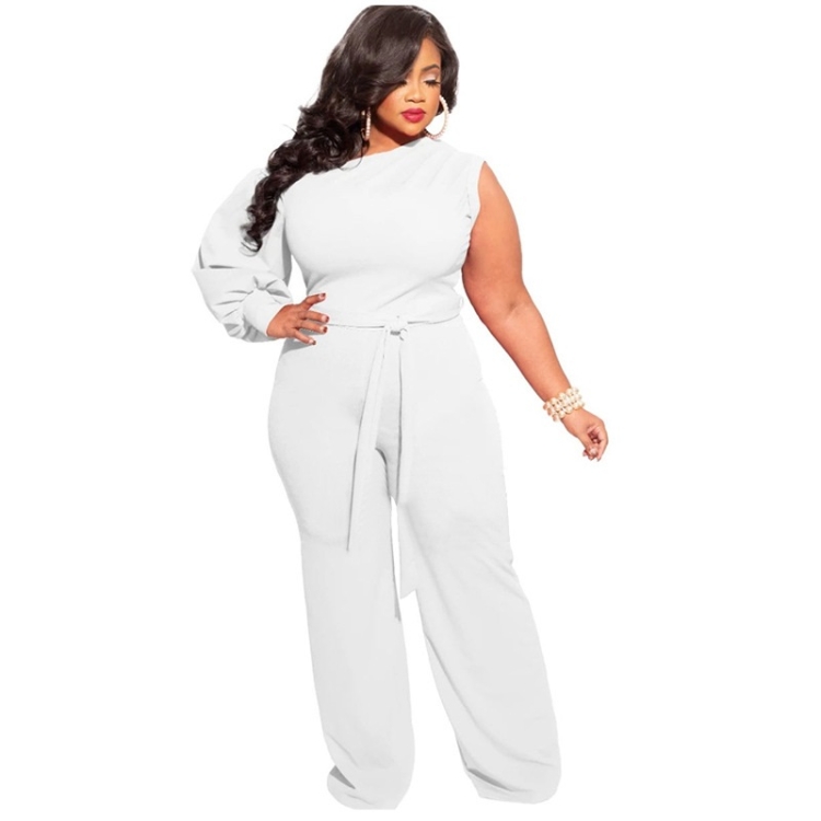 Size Sweatpants Wide Leg Pants (Color 