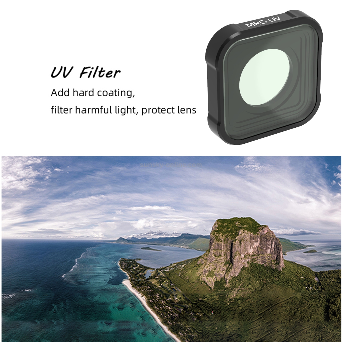 SUNSKY - JSR KB Series MCUV Lens Filter for GoPro HERO10 Black / HERO9 ...