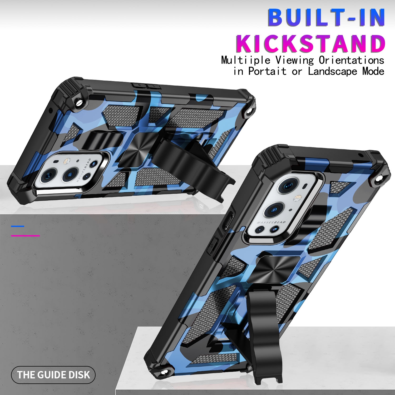 Custodia TPU PaletteShield Per OnePlus Nord N200/N10/N20 5G + Vetro Proteggi Schermo