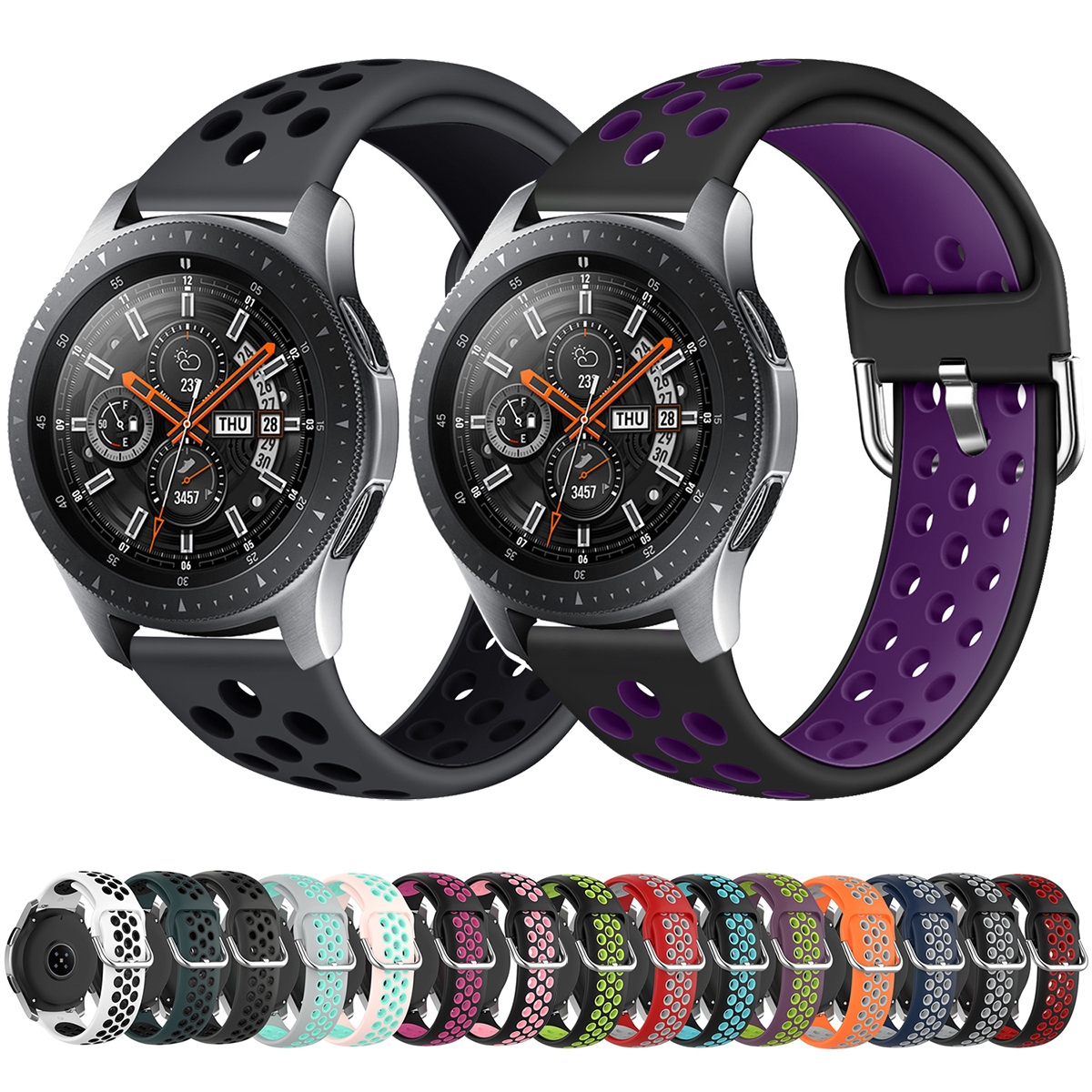 SUNSKY สำหรับ Galaxy Watch 46 / S3 / Huawei Watch GT 1 /2 22 มม.