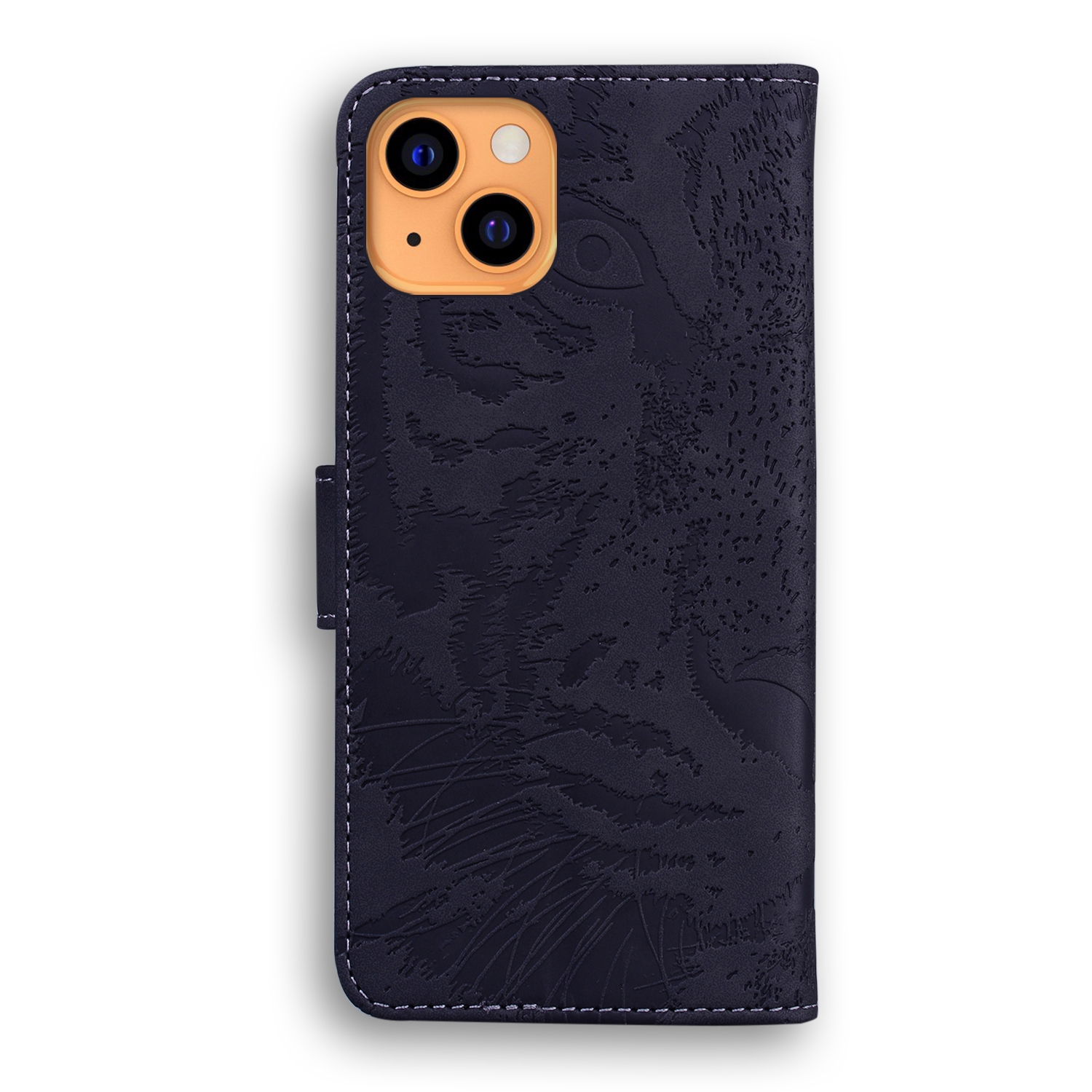 15% OFF by SUNSKY COUPON CODE: EDA0049874 for For iPhone 14 Pro Max Tiger Embossing Pattern Leather Phone Case(Brown)