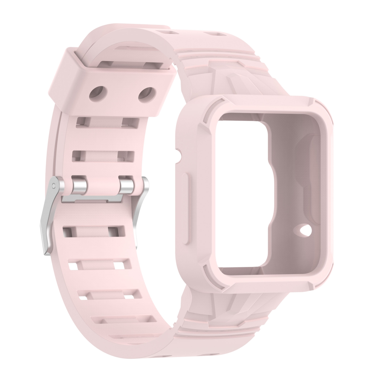 15% OFF by SUNSKY COUPON CODE: EDA004493801 for For Xiaomi Mi Band 8 Integrated Metal Case + Secondary Color Leather Watch Band(White)