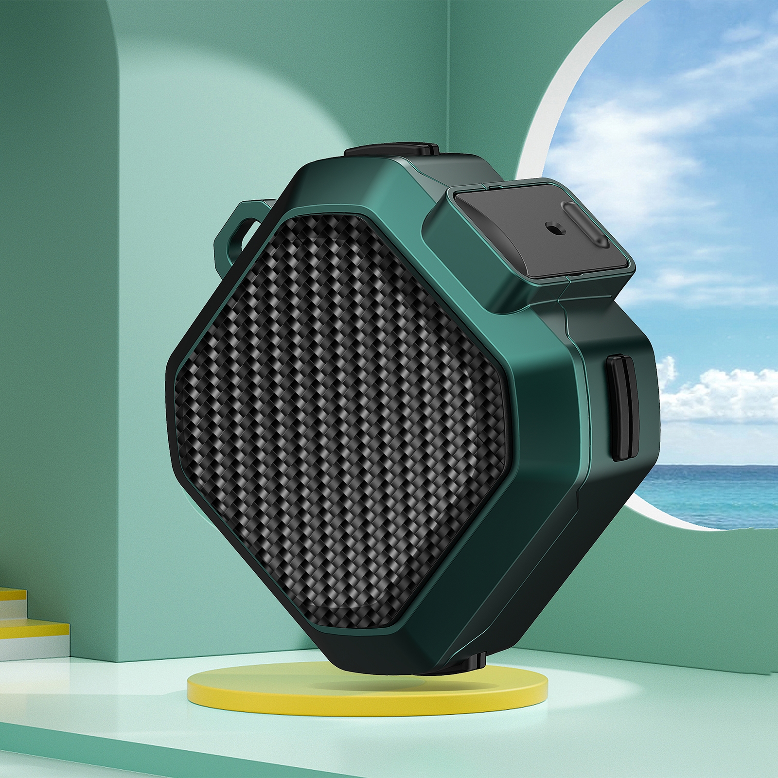 For Samsung Galaxy Buds Live/Buds Pro/Buds 2/2 Pro Anti-fall Earphones Case with Switch (Purple)