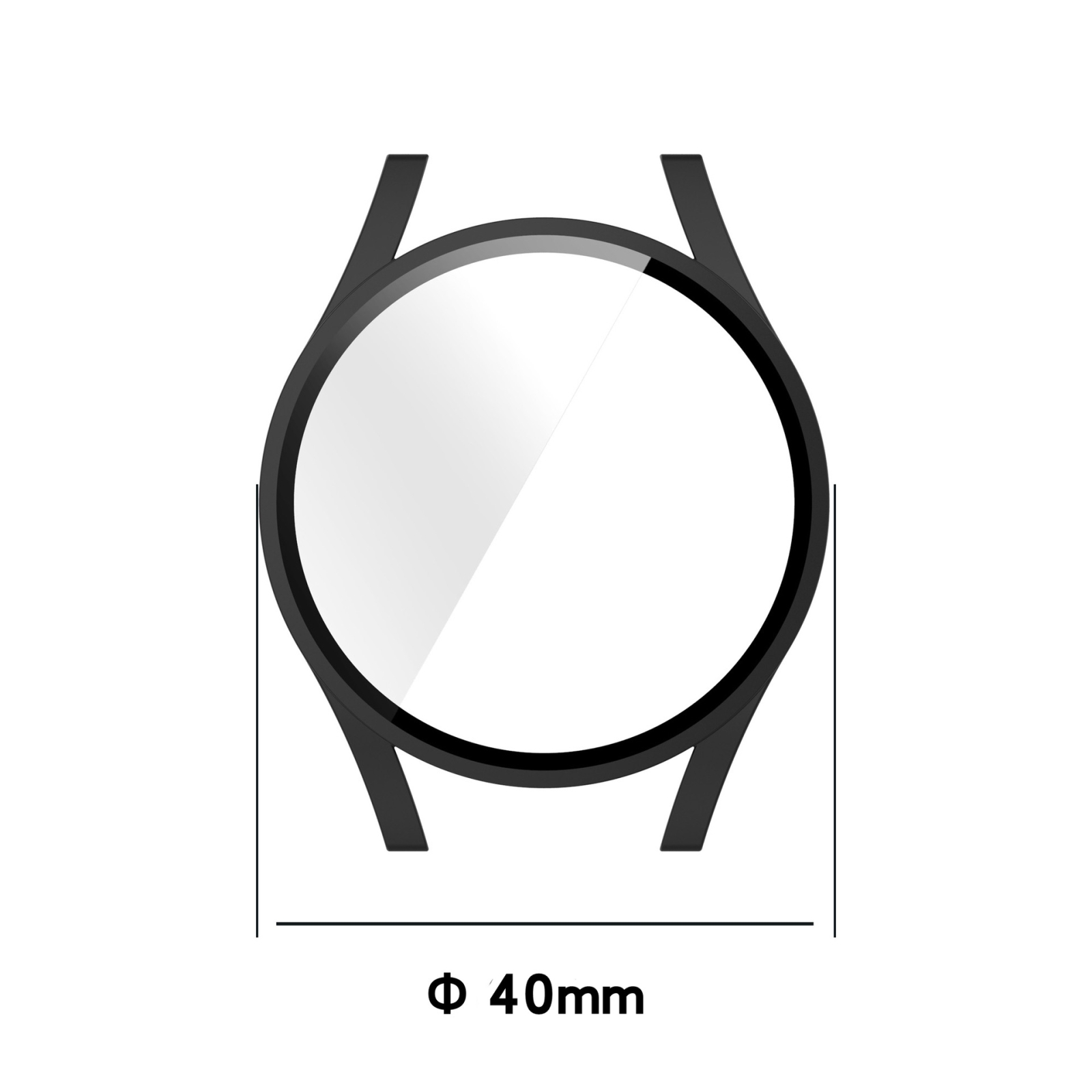 SUNSKY Samsung Galaxy Watch 5 40 Mm Half Coverage Hollowed PC 