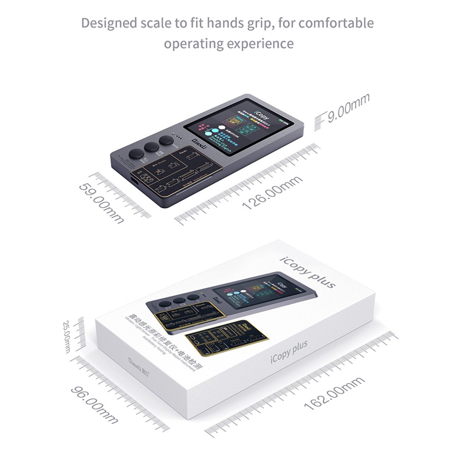 For iPhone 6 - 13 Pro Max Qianli iCopy Plus 2.2 Repair Detection Programmer, Model:Battery Module