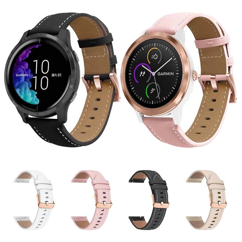 Sunsky - สำหรับ Garmin Venu   Sq   Sq2   Venu 2 Plus 20mm Rose Gold 