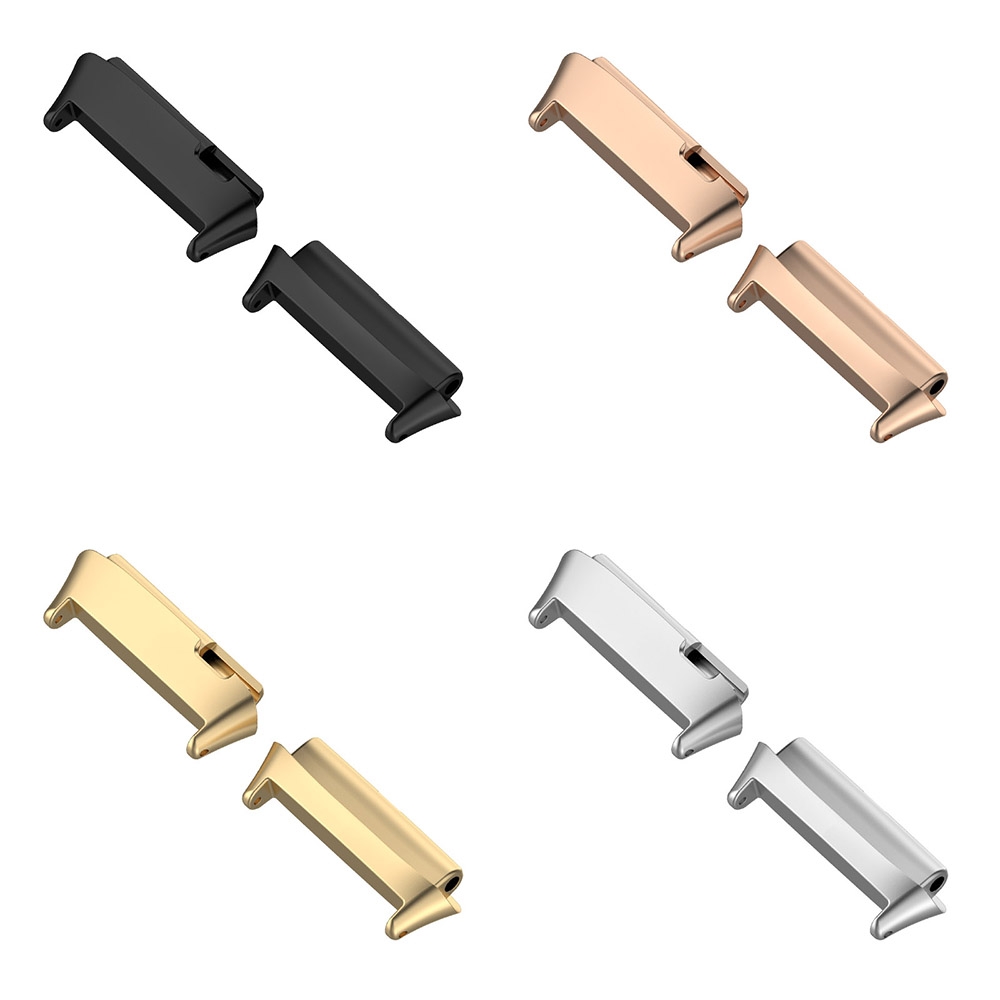 For Redmi Watch 3 Lite / Watch 3 Active 1 Pair Metal Watch Band Connector(Gold)