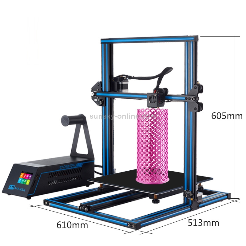 JGAURORA A5X Desktop High Precision Metal Plate Frame Three-Dimensional Physical 3D Printer