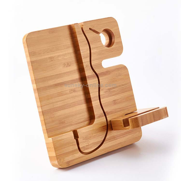 SUNSKY - Multifunctional Creative Wooden Mobile Phone Bracket