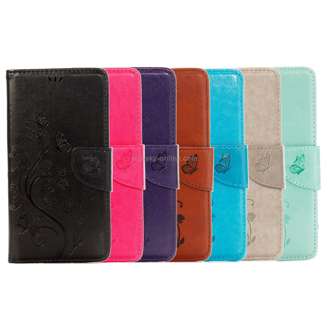 Flowers Embossing Horizontal Flip Leather Case for Wiko U Feel, with Holder & Card Slots & Wallet & Lanyard(Coffee)