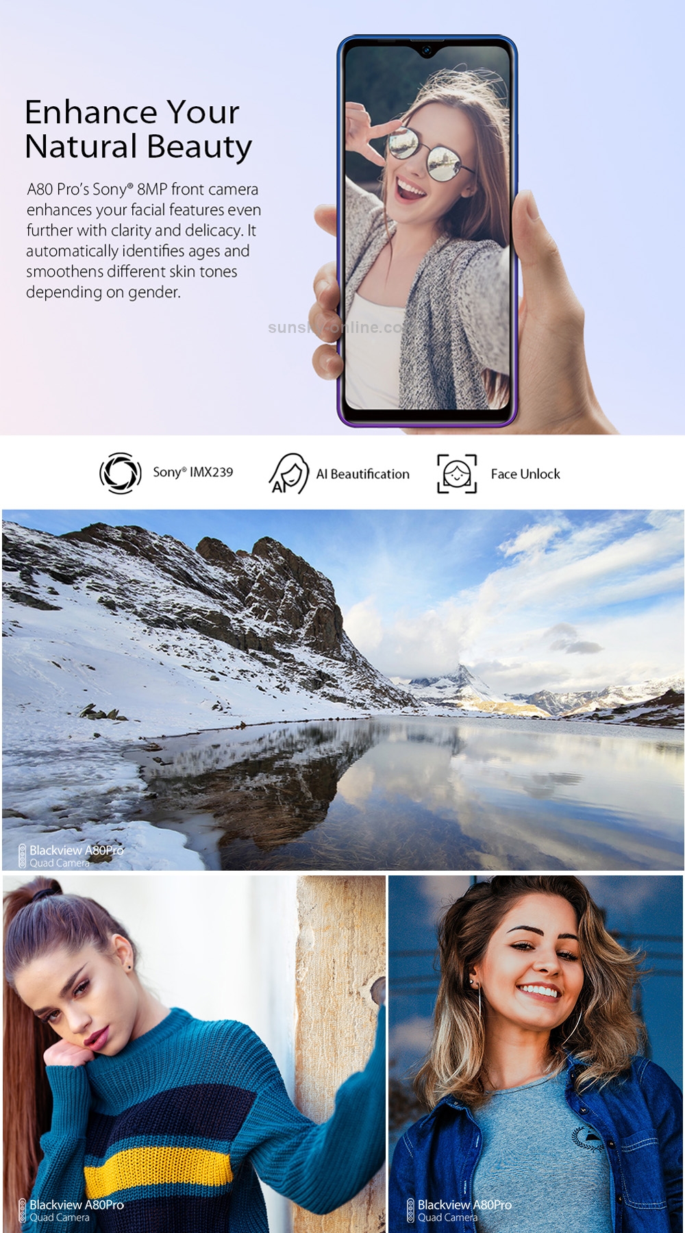 [HK Warehouse] Blackview A80 Pro, 4GB+64GB