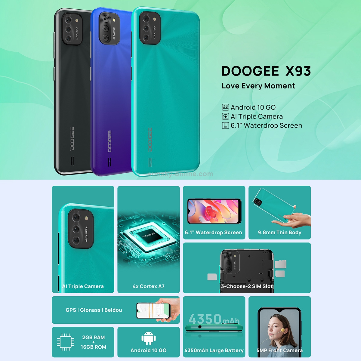 sunsky-hk-warehouse-doogee-x93-2gb-16gb-triple-back-cameras-4350mah-battery-6-1-inch