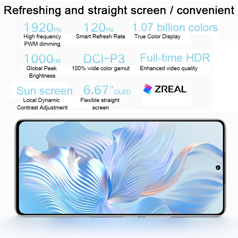 SUNSKY Honor 80 Pro Flat 5G ANB AN00 160MP 12GB 256GB 