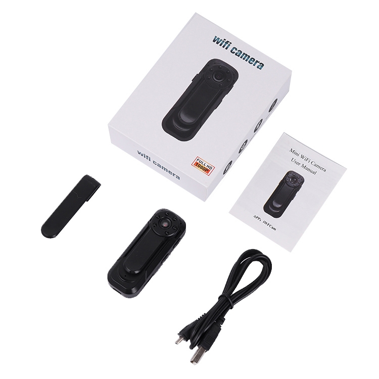 A8 Backclip Outdoor WiFi Motion Detect Sports DV Camera